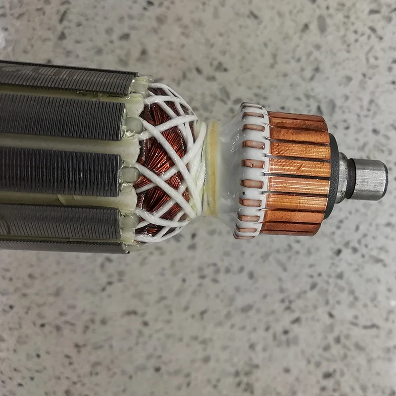 L'armatura del rotore degli accessori della smerigliatrice di angolo di AC220-240V sostituisce per il rotore della smerigliatrice di angolo di Hitachi G10SF3