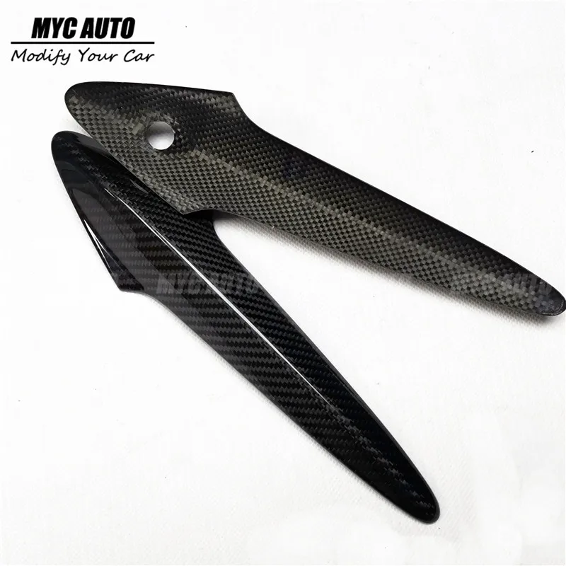 For Honda Civic FN FK FN2 TYPE R Carbon Fiber Exterior Door Handle Cover Trim 2006 2007 2008 2009 2010 2011 Euro Civic Only