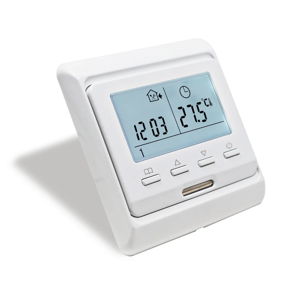 Imagem -02 - Controlador de Temperatura Digital Programável Termostato Inteligente Piso Elétrico Aquecimento Regulador Quente Tuya Wi-fi 16a ac 220v