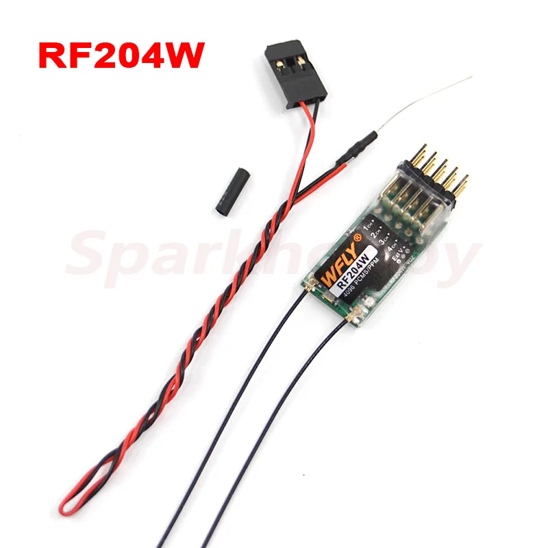 WFLY Original RF201S RF204W RF206S RF207S RF209S 2.4GHz Receiver Receptor ET07 ET12 4/6/7/9CH S.BUS PPM PWM RC Radio Transmitter