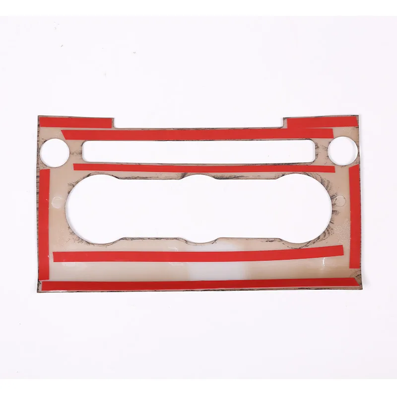 لاند روفر رينج روفر سبورت 14-18 ABS ألياف الكربون سيارة التحكم المركزي مكيف الهواء حجم لوحة ملصق اكسسوارات السيارات