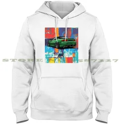 Mitsubishi 3000Gt Gto Abstract Art Green Long Sleeve Hoodie Sweatshirt Mitsubishi Gto 3000Gt Dsm 4G63 Naquash Vr4