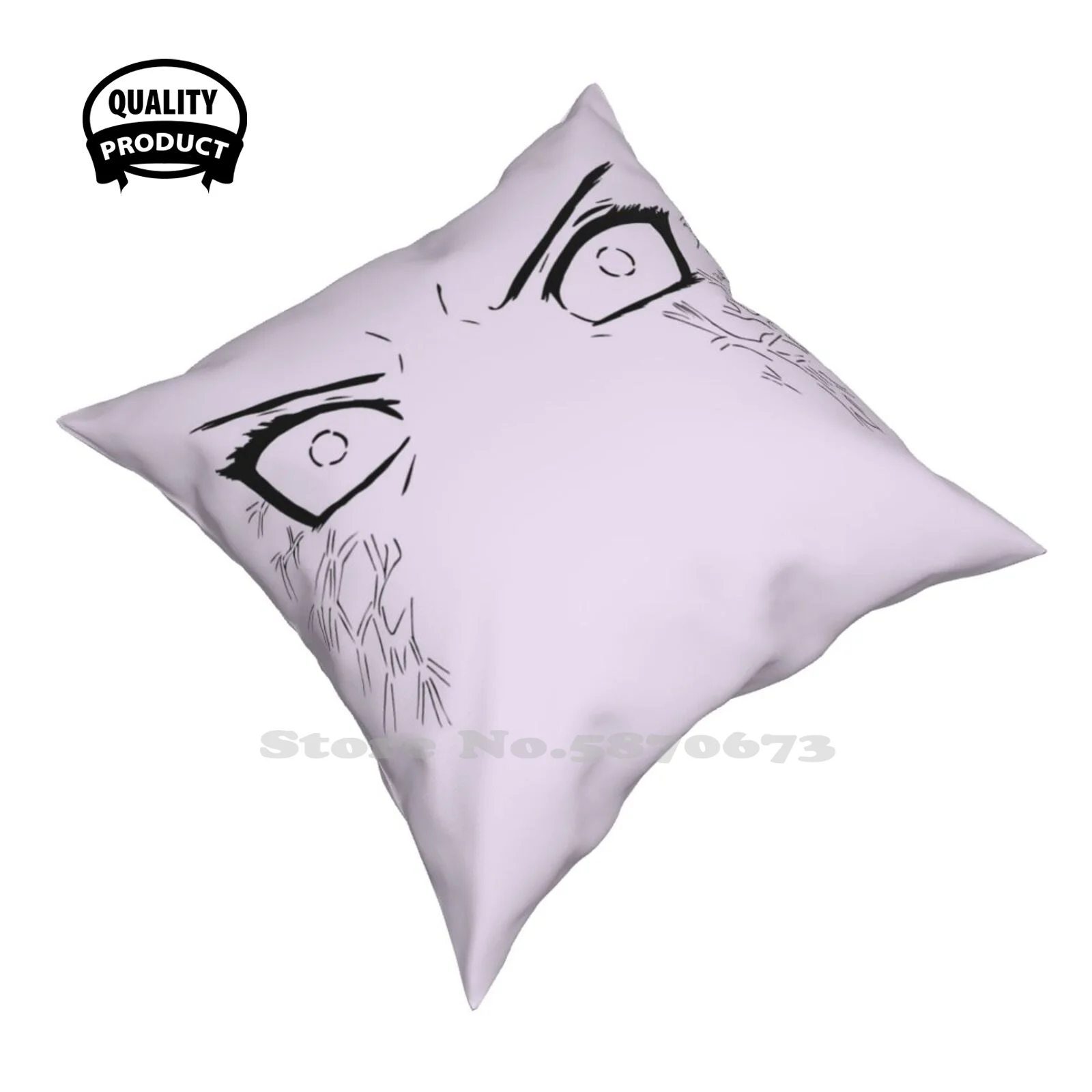 Byakugan Pillowcase Bedroom Home Decoration Byakugan Hinata Hyuga Kunoichi Eyes Chakra Graphic Handmade Sketch White Eye Neji