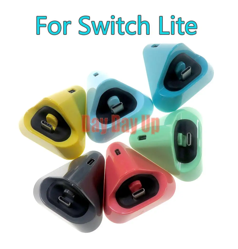 

20PCS Charging Base Bracket Universal Gaming Machine Charger Portable Triangle Charging Base For NS Switch Lite Accessories