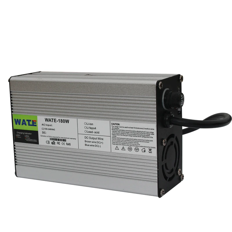 46.2V 2A Charger Li-ion Battery lithium ion battery charger 11S 40.7V li-ion battery charger