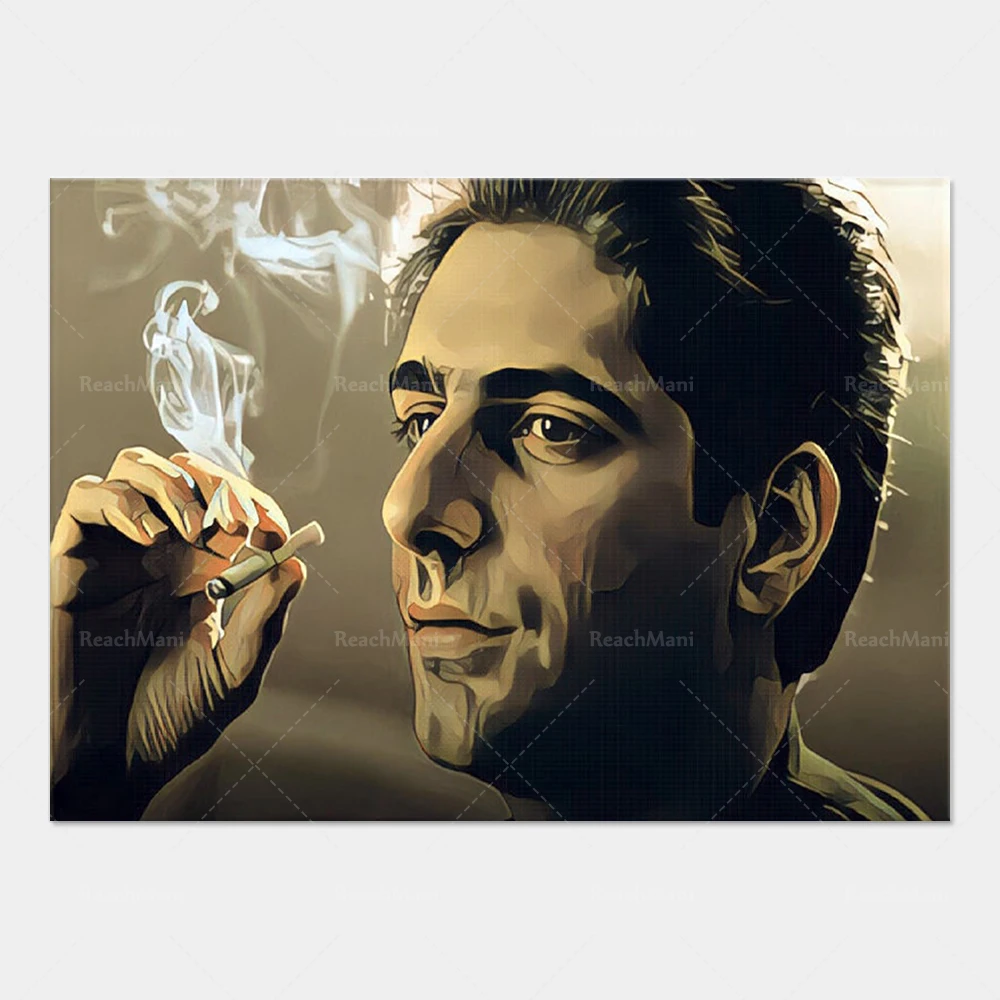 Classic TV series show the underworld gangster mafia art painting retro canvas poster wall home decoration