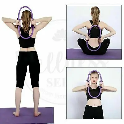 Fitness Pilates Circles Multicolor Yoga Resistance Training Circle Multifunctional Body Exercise Loop for Women Men Yoga Circles