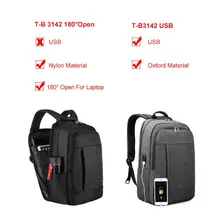 Anti Theft USB Laptop Backpack #4