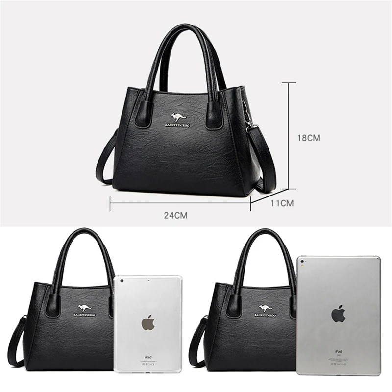 Imagem -04 - Casual Pequeno Balde Crossbody Bolsas para Mulheres Bolsa de Ombro de Couro pu Senhoras Mão Sac Alta Qualidade Novas Bolsas de Luxo 2023