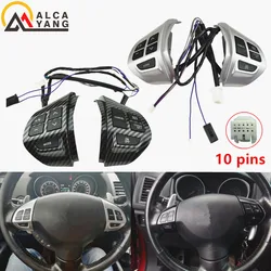 High-quality Steering Wheel Switch Audio Radio Control for Mitsubishi Lancer EX 10 Lancer X Outlander ASX Colt Pajero Sport