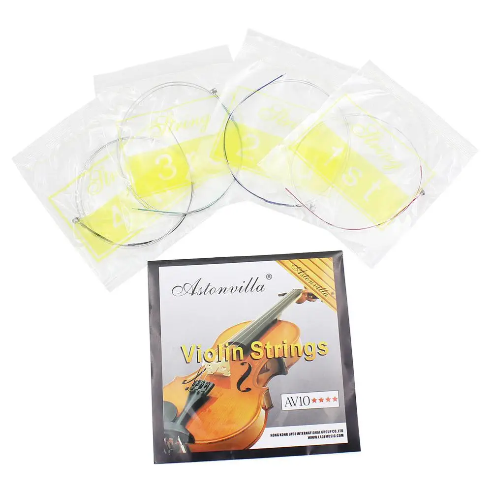 4Pcs/set Violin Strings E-A-D-G Exquisite Stringed Musical Instrument Parts Accessories