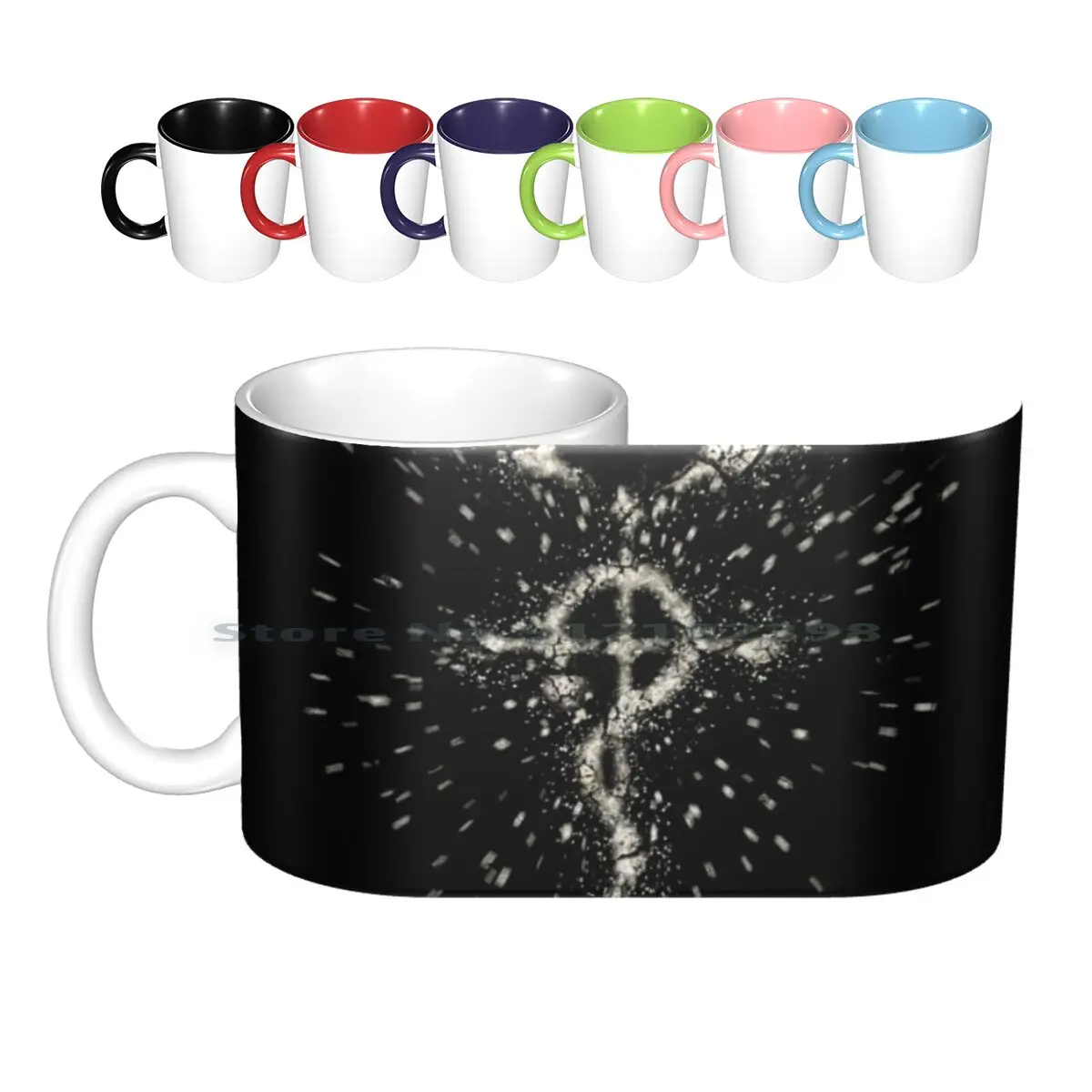 Fullmetal Alchemist Symbol Exploding Ceramic Mugs Coffee Cups Milk Tea Mug Fullmetal Fullmetal Alchemist Exploding Alchemist