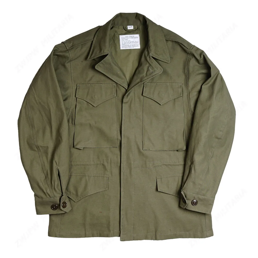 WW2 US MILITARY ARMY GREEN M43 COAT JACKET Outdoor Jacket