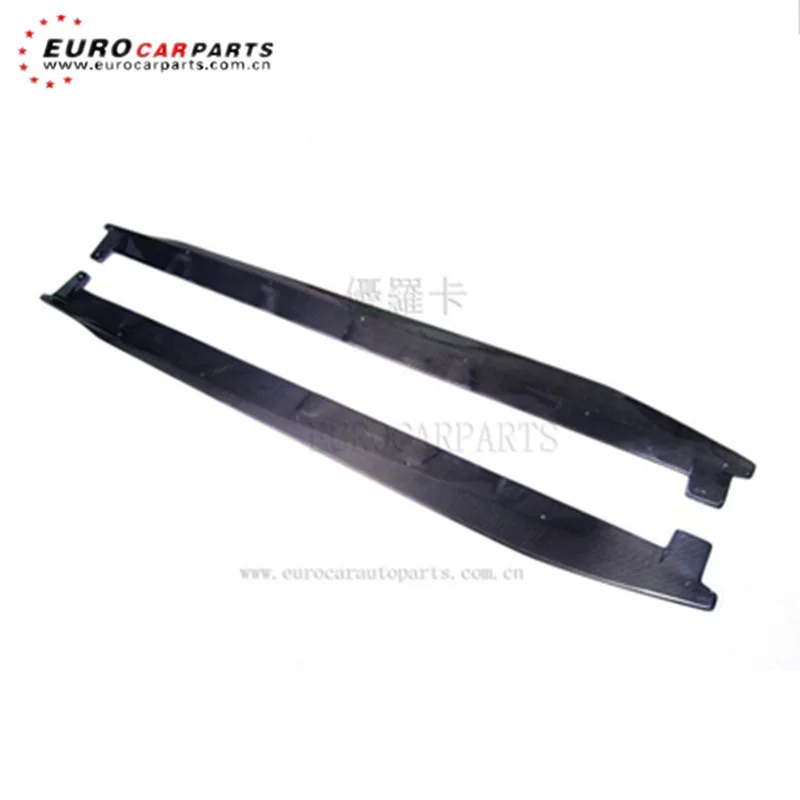 

AD R8 side step carbon fiber fit for R8 to LB style Artisan style carbon fiber side skirts for R8 auto car body kit