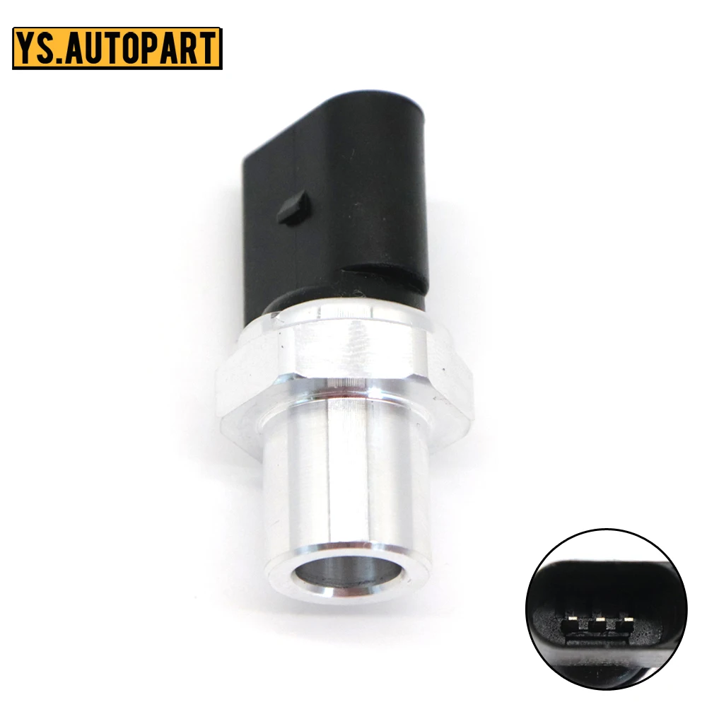 Car Air Conditioning Pressure Switch AC Pressure Sensor 4H0959126A Fit For Audi A3 A4 A5 A6 A7 A8 Quattro Q5 S3 S5 SQ5 R8 RS5