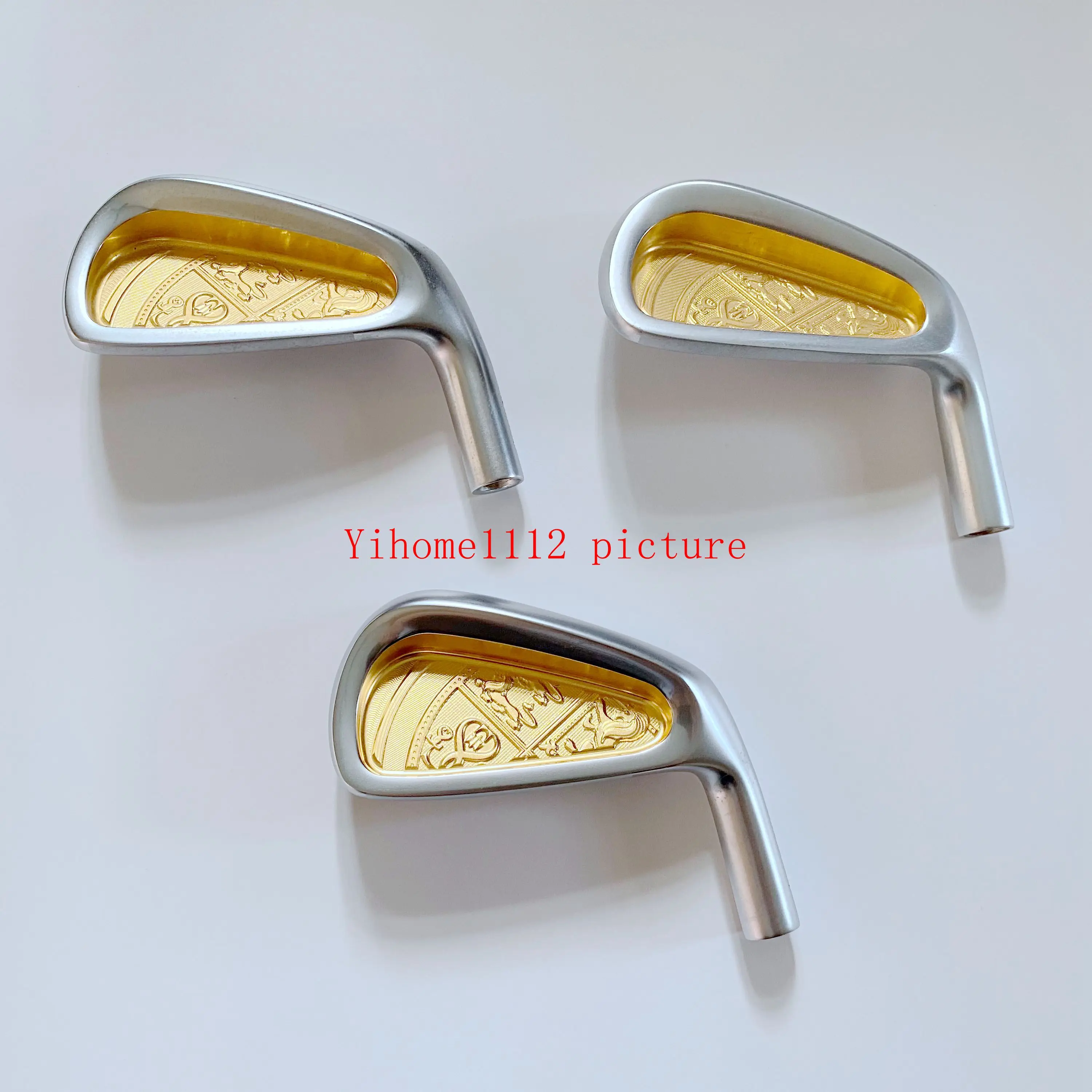 Yihome Golf Clubs Irons Head Only 5-S 8 Pcs Forged Carbon Steel Soft Iron No Shaft