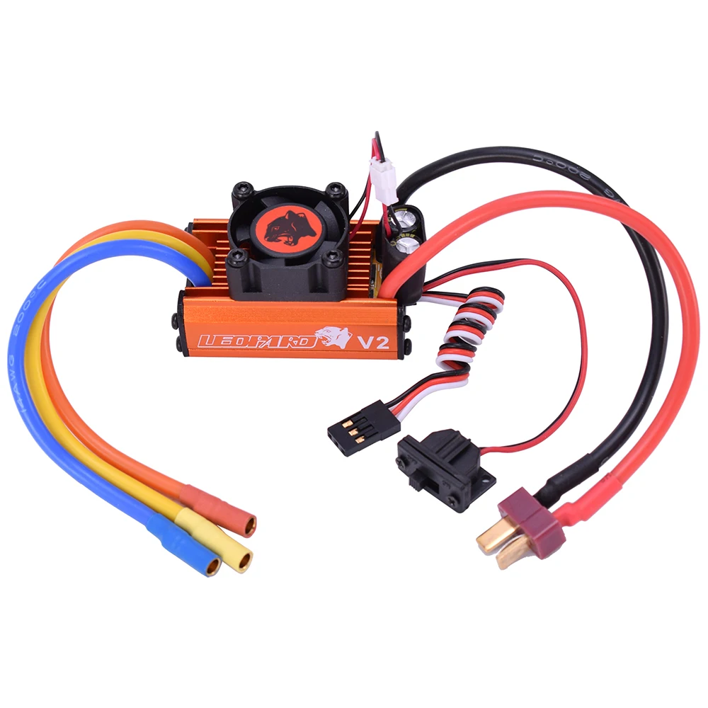 SKYRC LEOPARD 9T 4370KV motore Brushless con scheda di programma ESC 60A Set combinato sistema di alimentazione per auto 1/10 RC accessori fai da te