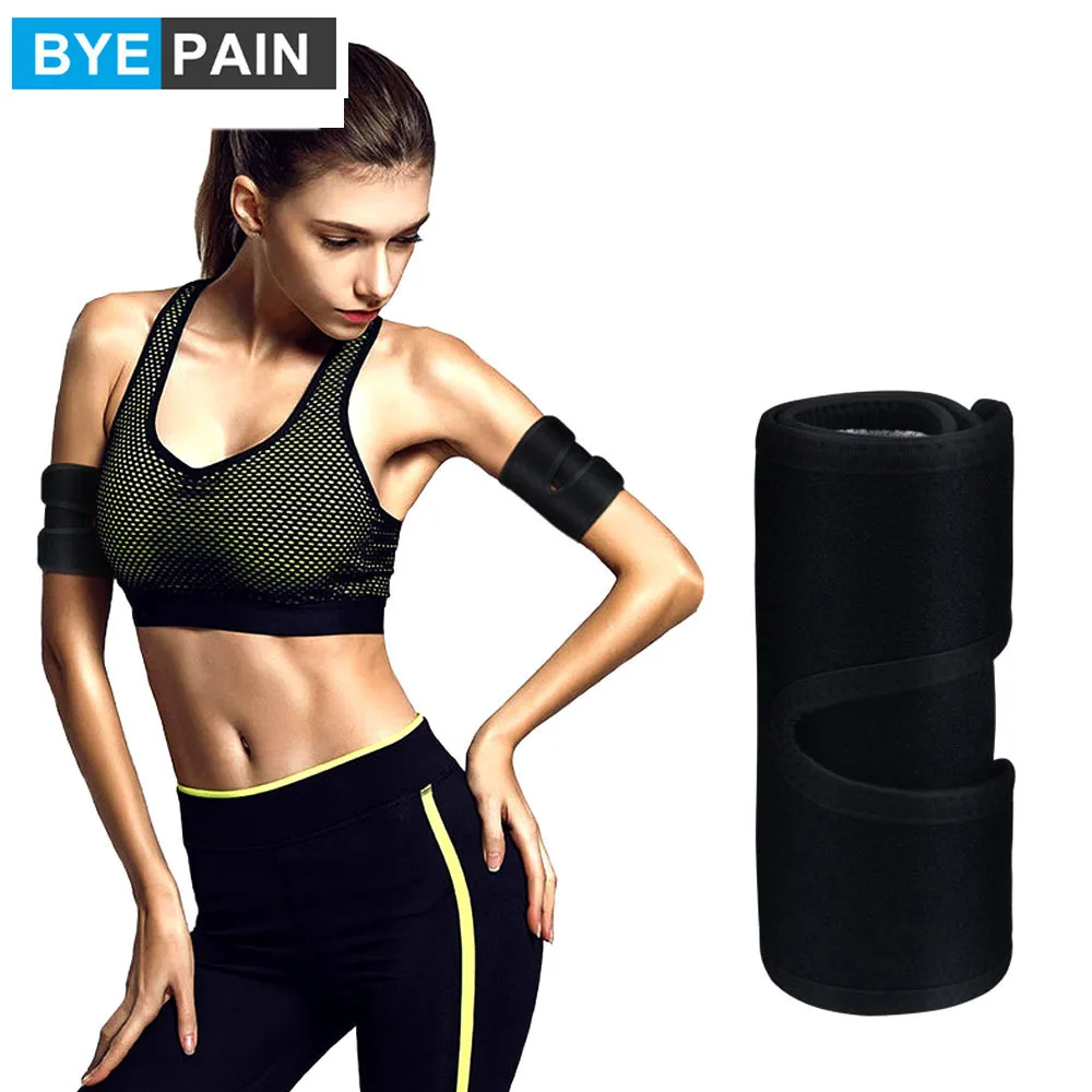 1Pcs BYEPAIN Slimming Arms Body Shapers Sauna Arm Warmers Slimmer Sleeve Trimmers Wraps For Lose Fat Arm Shaper Weight Loss