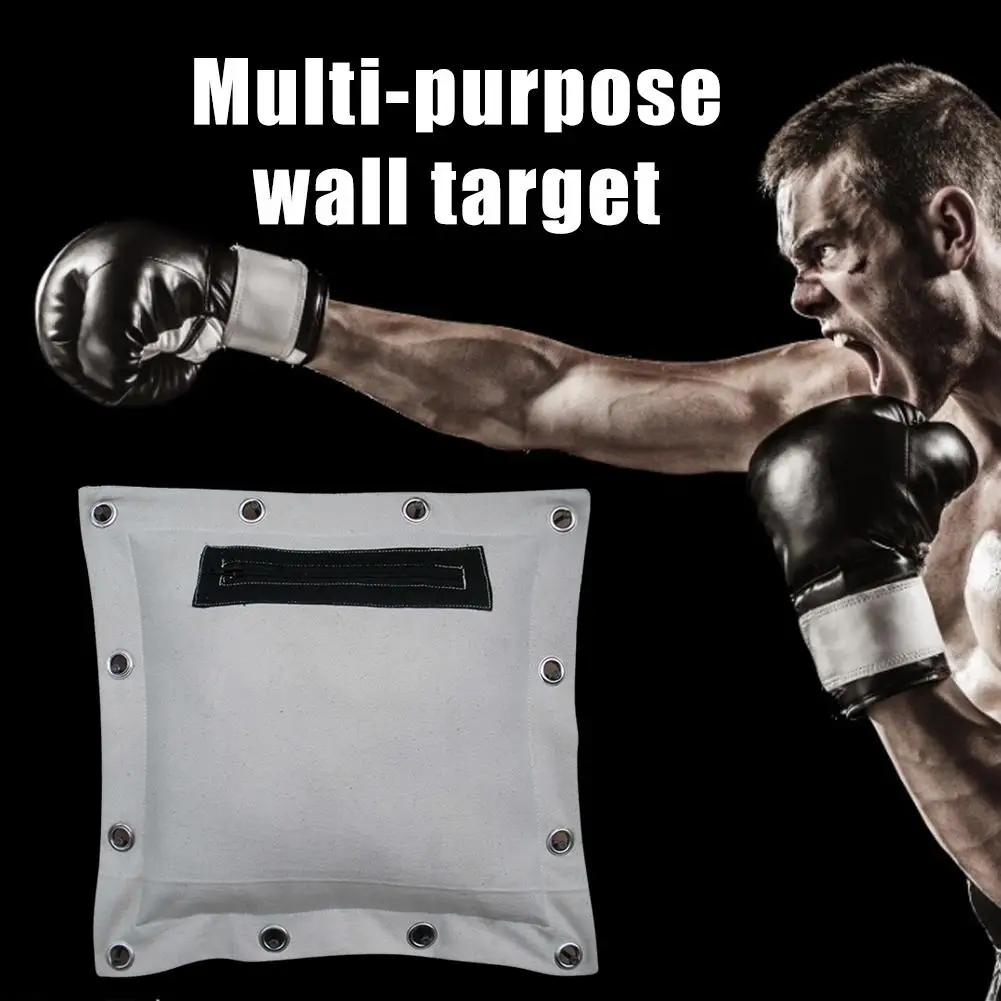 Tappetino da boxe per bambini Sacco da boxe per adulti Arti marziali bersaglio per allenamento Tappetino da parete Wing Chun Kung Fu Sacco di sabbia