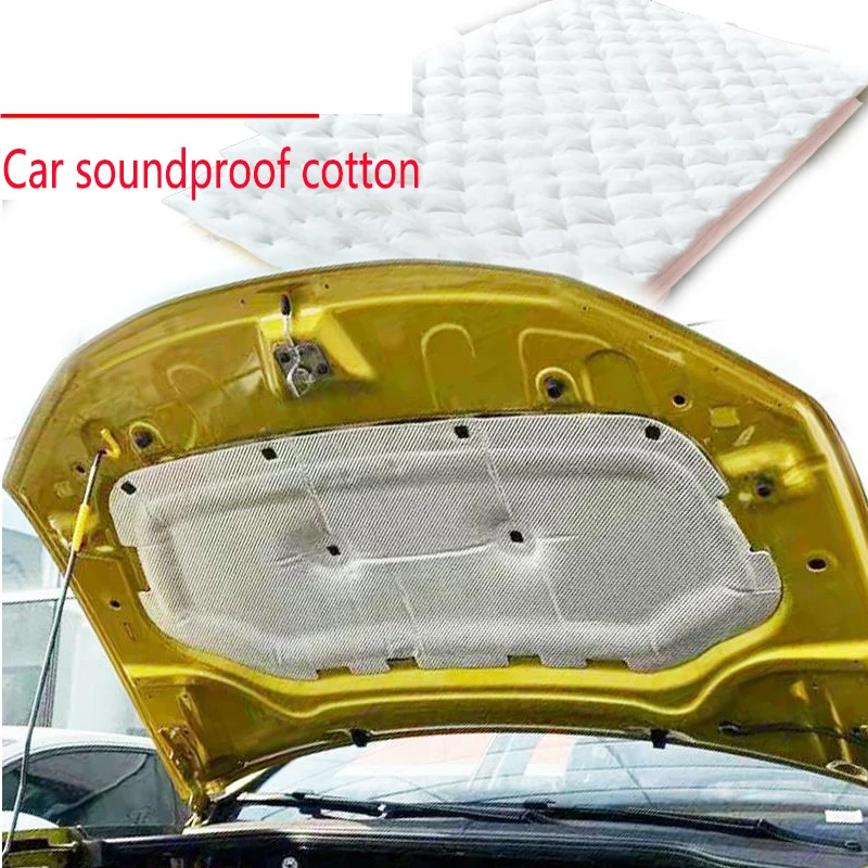 Car Sound Deadening Anti-noise Insulation Cotton Foam For Jeep Audi A6 c6 Citroen C5 C4 Peugeot 308 206 307 407 207 208 508 106