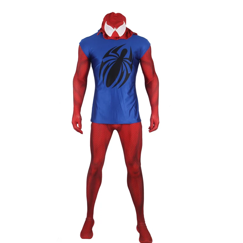 YOY-ZENTAI Hoge Kwaliteit Scarlet Spider Kostuum