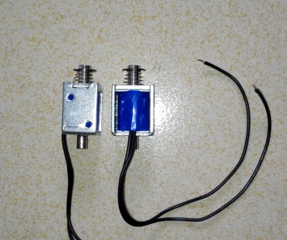 3pcs Dc5-12 24V Electrified Projectile Striking Striking Striking Electromagnet Remote Control Operation Electromagnet