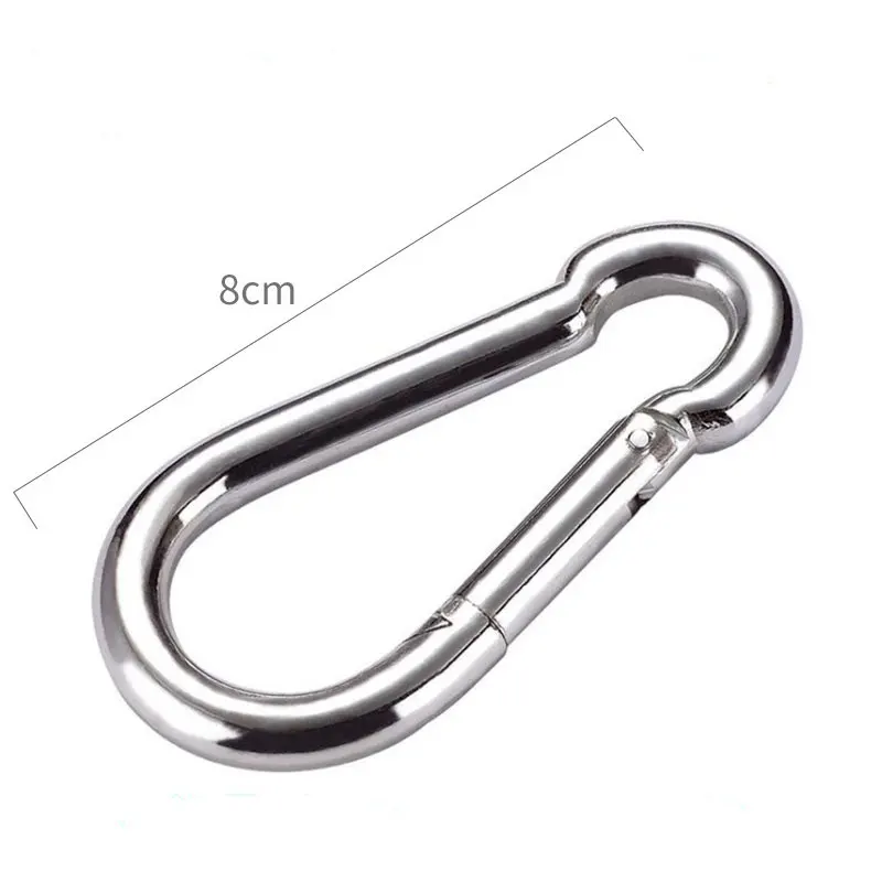 3pcs/set Gym Multifunction Fitness Equipment Hook Ring Hanging Sandbag Pull Up Rope Carabiner Home Strength Workout Accessories