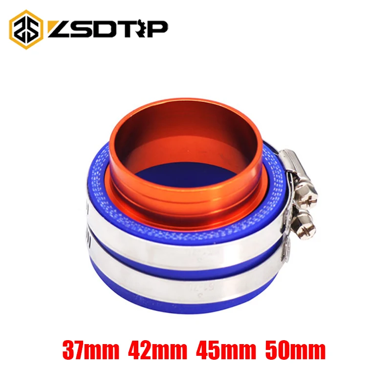 ZSDTRP 37mm 42mm 45mm 50mm Motorcycle  Air Filter Adapter  Air Tube For PE PWK 21 24 26 28 30 32 34mm Carburetor Connect Adapter