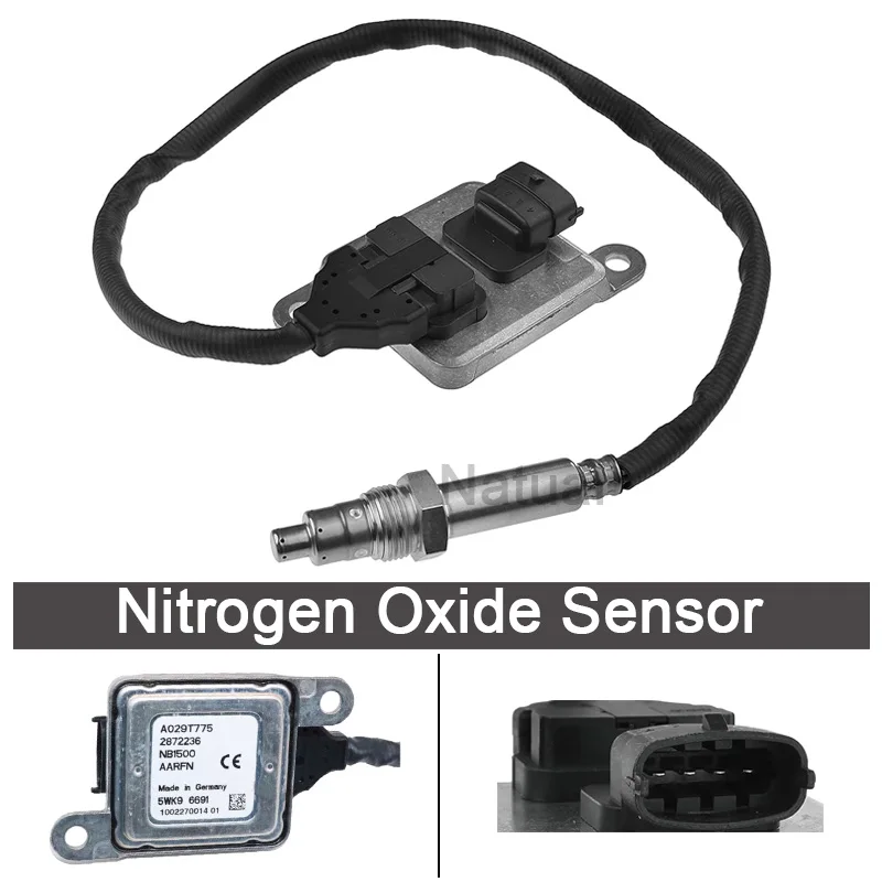 Genuine 12V Nitrogen Oxide Nox Sensor For Cummins RX 10-13 International Kenworth C500 T660 T700 Peterbilt 320 365 384 2872236