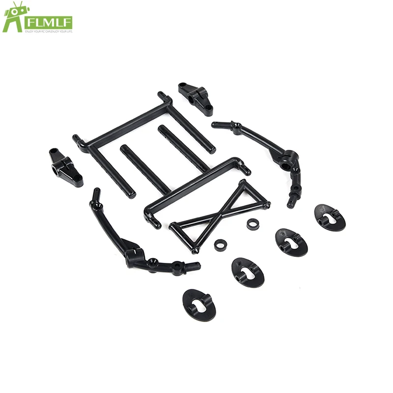 Car Shell Body Front and Rear Support Mount Set Fit for 1/5 HPI ROFUN BAHA ROVAN KM BAJA 5T 5SC Toys Racing Games Parts