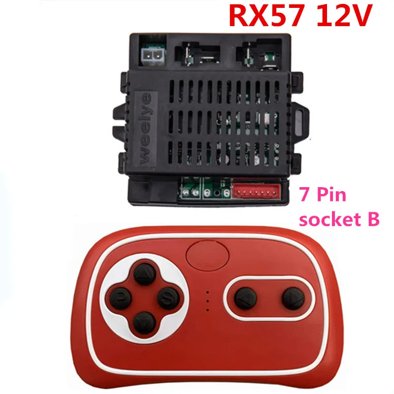 RX57 12V  2.4G Bluetooth Remote Receiver , Control Box Accessories for Children Electric Ride On Car Replacement Parts