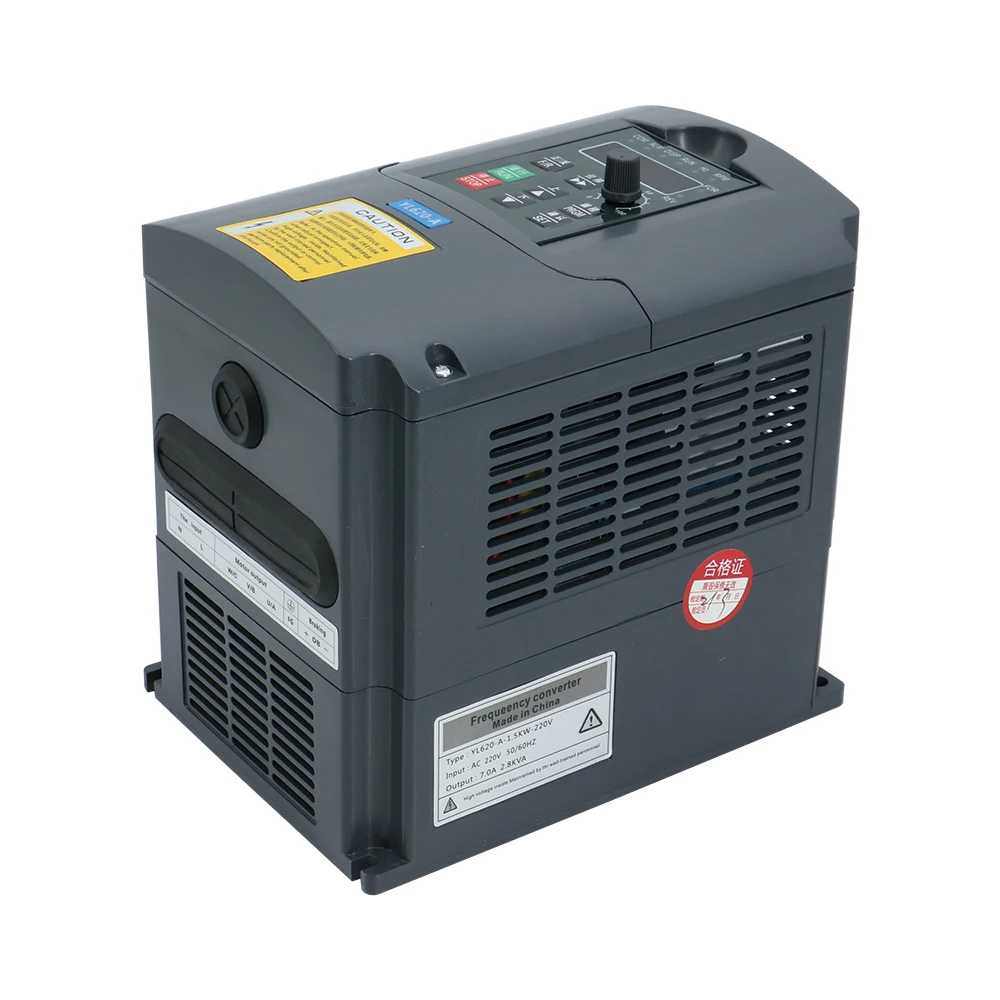 YL Inverter VFD 0.75kw 750W 1.5kw 1500w 2.2kw 2200w 0-600hz single input 3 phase output speed controller for 3 phase motor