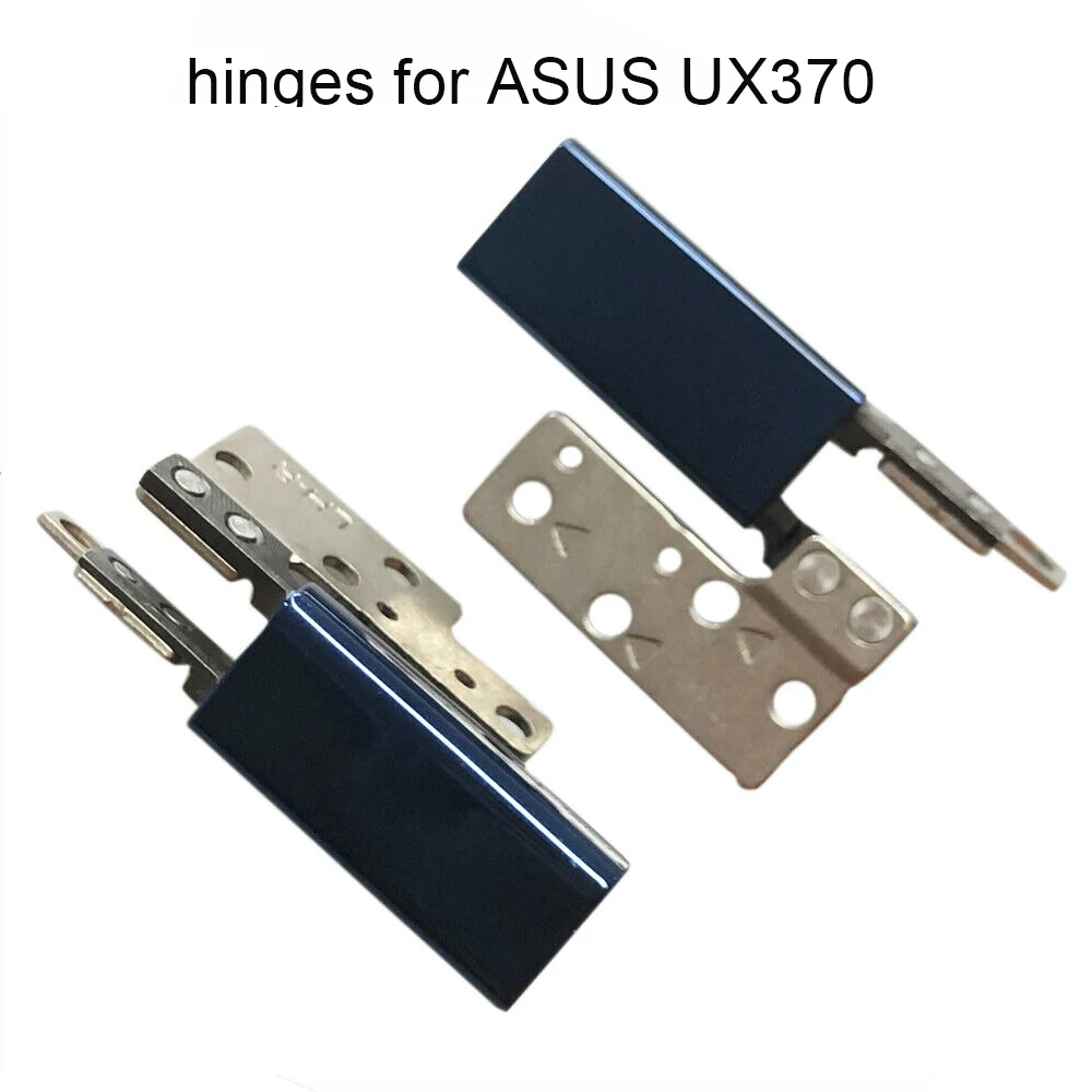 Black LCD Screen Hinges Set for Asus Zenbook Flip S UX370 UAR UX370U UX370UA C4217T UX370UAF notebook pc Axis Support Hinge New