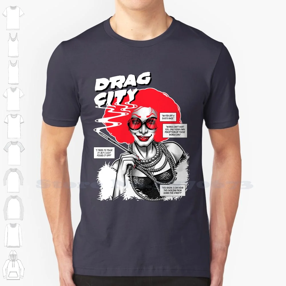 Drag City-Jinkx Monsoon Custom Funny Hot Sale Tshirt Drag Queen Pride Rpdr Ru Rupaul Paul Dragrace Drag Race New York Makeup