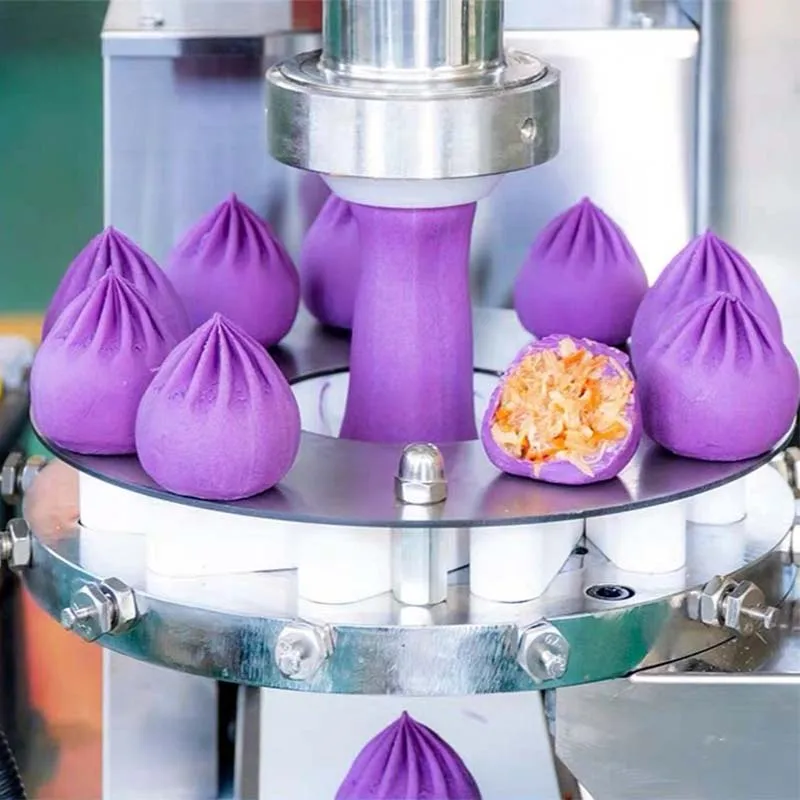 500-3000 sztuk/h komercyjna automatyczna nadziewarka do bułek na parze nadziewarka do bułek Momo Baozi maszyna do napełniania do stołów