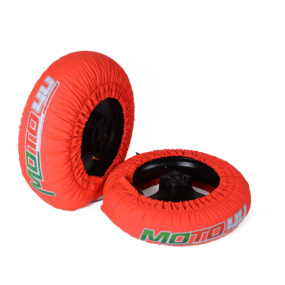 Motorcycle Racing Tire Blanket Warmer 120/200 120/180 120/165 110/140 110/120 Front Rear 17inch Wheel Tyre Heating Cover