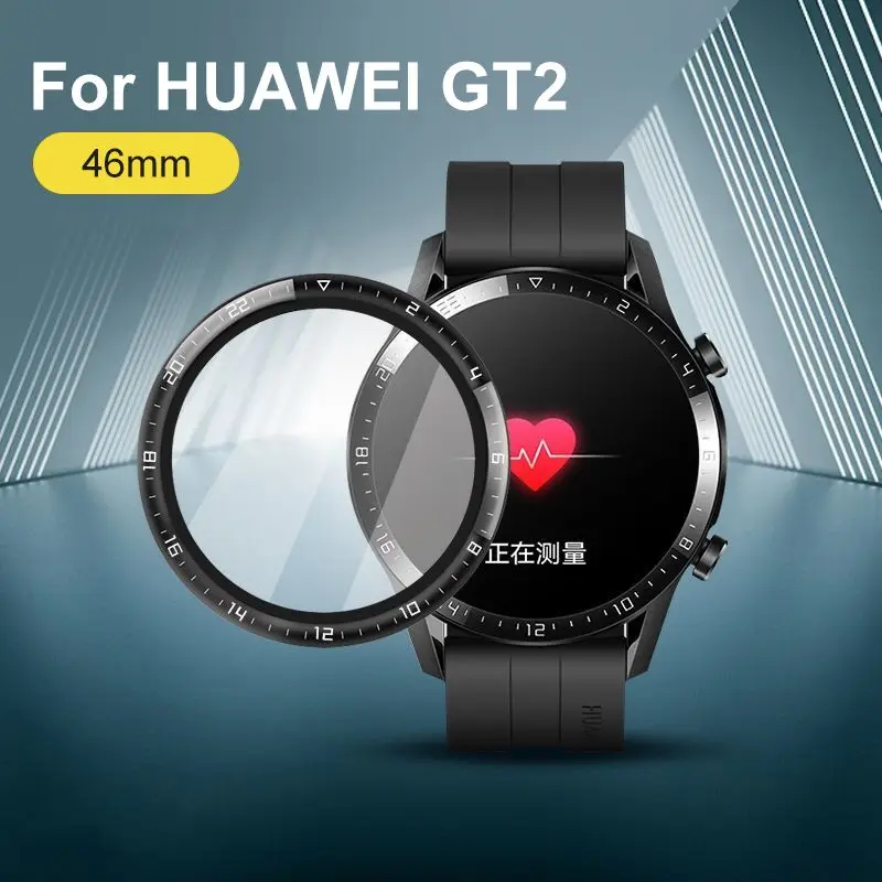 Soft Fibre Glass Protective Film For Huawei Honor Magic 2 46mm GT2 46MM Smartwatch Full Screen Protector for GT2e GT Runner