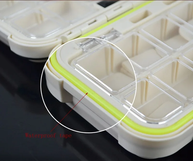 Waterproof Fishing Tackle Box Hooks Lures Accessories Box For Fishing Tool Storage Box Doublex Sided Carp Fishing Goods Boxes
