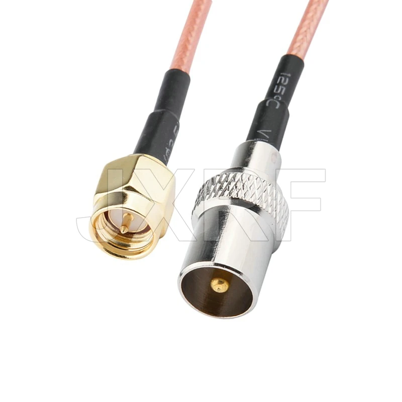 The factory sales RF Coaxial cable TV to SMA connector TV male to SMA male Plug RG316 Pigtail cable 15cm fast ship