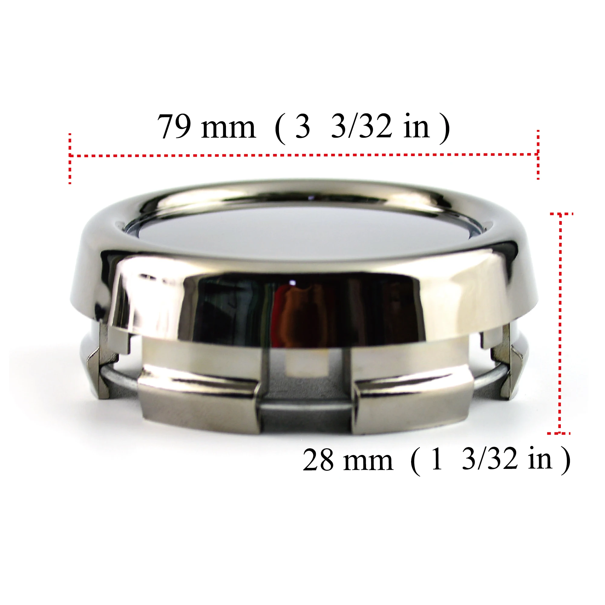 4pcs 79mm 73mm For Ronal Penta Style Alloy Wheels Auto Universal Hupcaps Without Badge Car Wheel Center Cover For Rims Hub Caps
