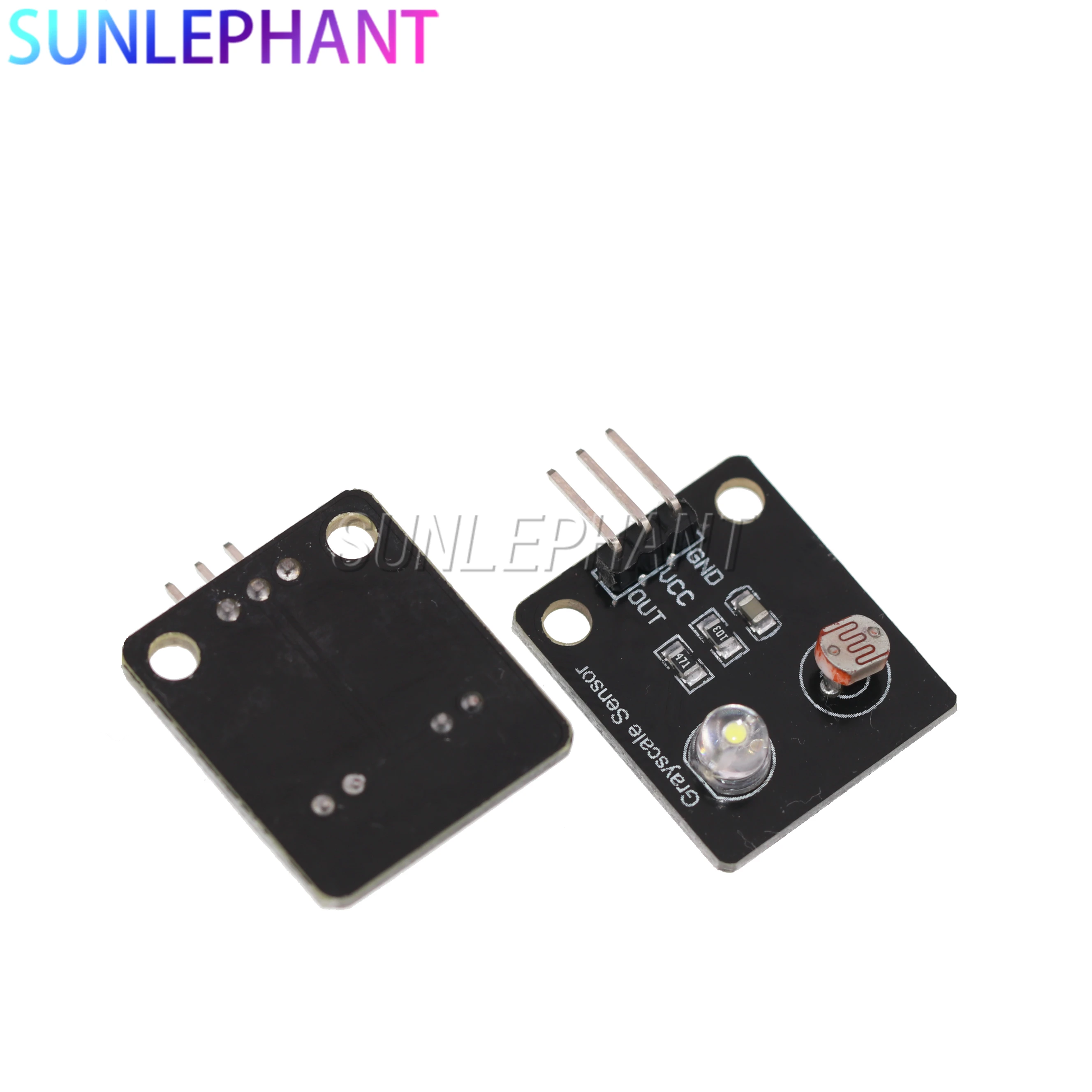 Photosensitive resistor Light Sensor Analog Grayscale Sensor Electronic Board Line finder tracking module