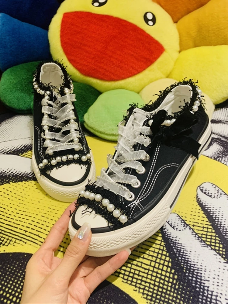 2 metr Rhinestone wykończenia łańcuch pazur koronki siatki kryształowy diament taśmy wstążka do ubrania Diy zdobienie Shoelace torby akcesoria