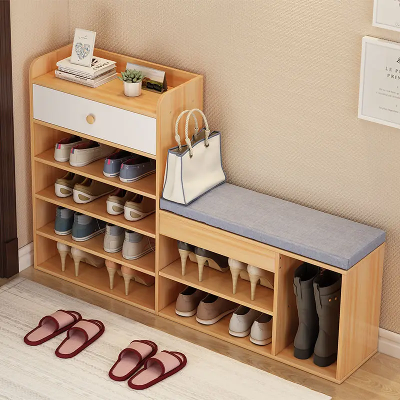 Simple Shoe Cabinet Home Entrance Large Capacity And Simple Storage Rack Modern Simplicity Shoerack Multifunction Shoe Rack