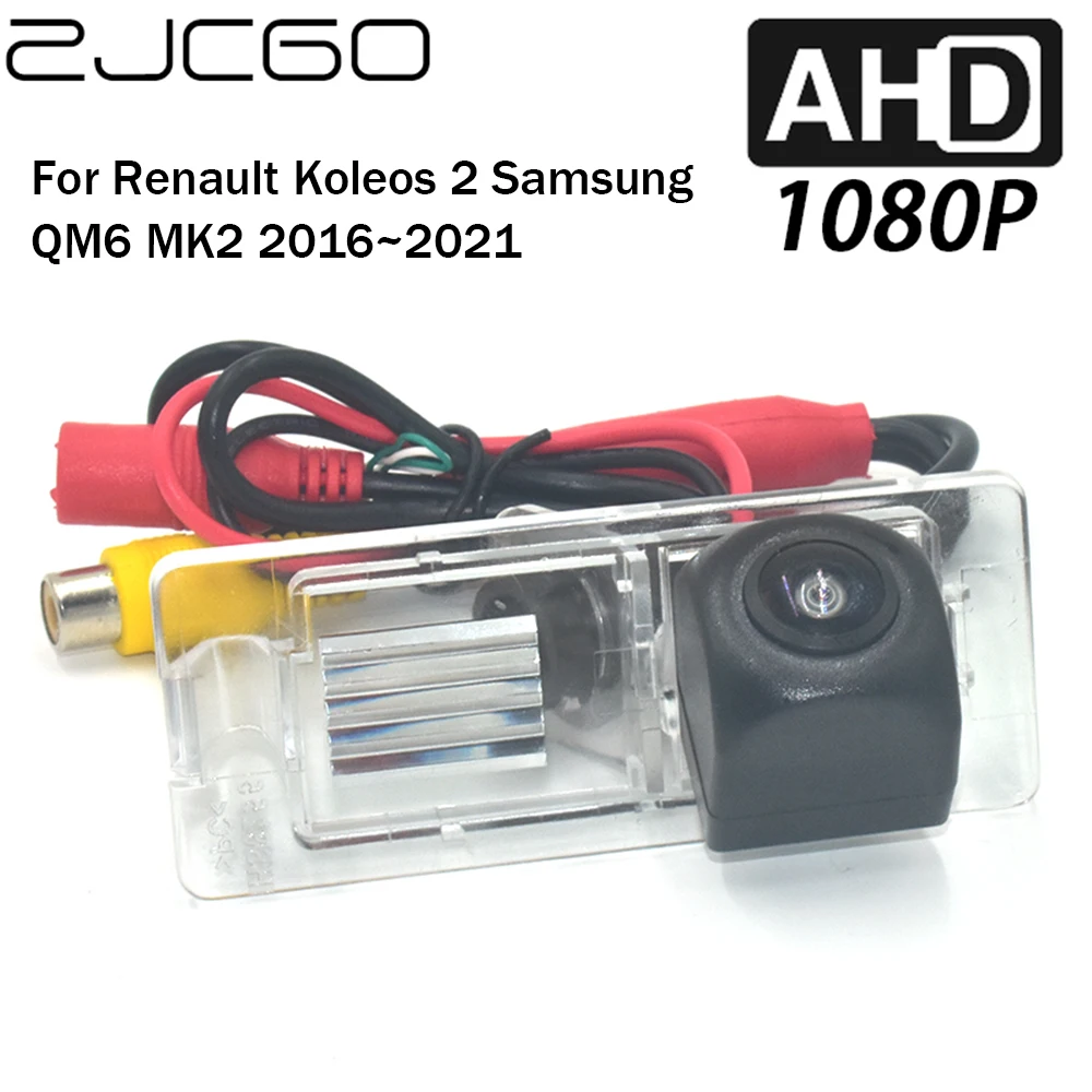 ZJCGO Car Rear View Reverse Backup Parking AHD 1080P Camera for Renault Fluence Samsung SM3 Symbol Dongfeng Fengnuo E300 EV MK3