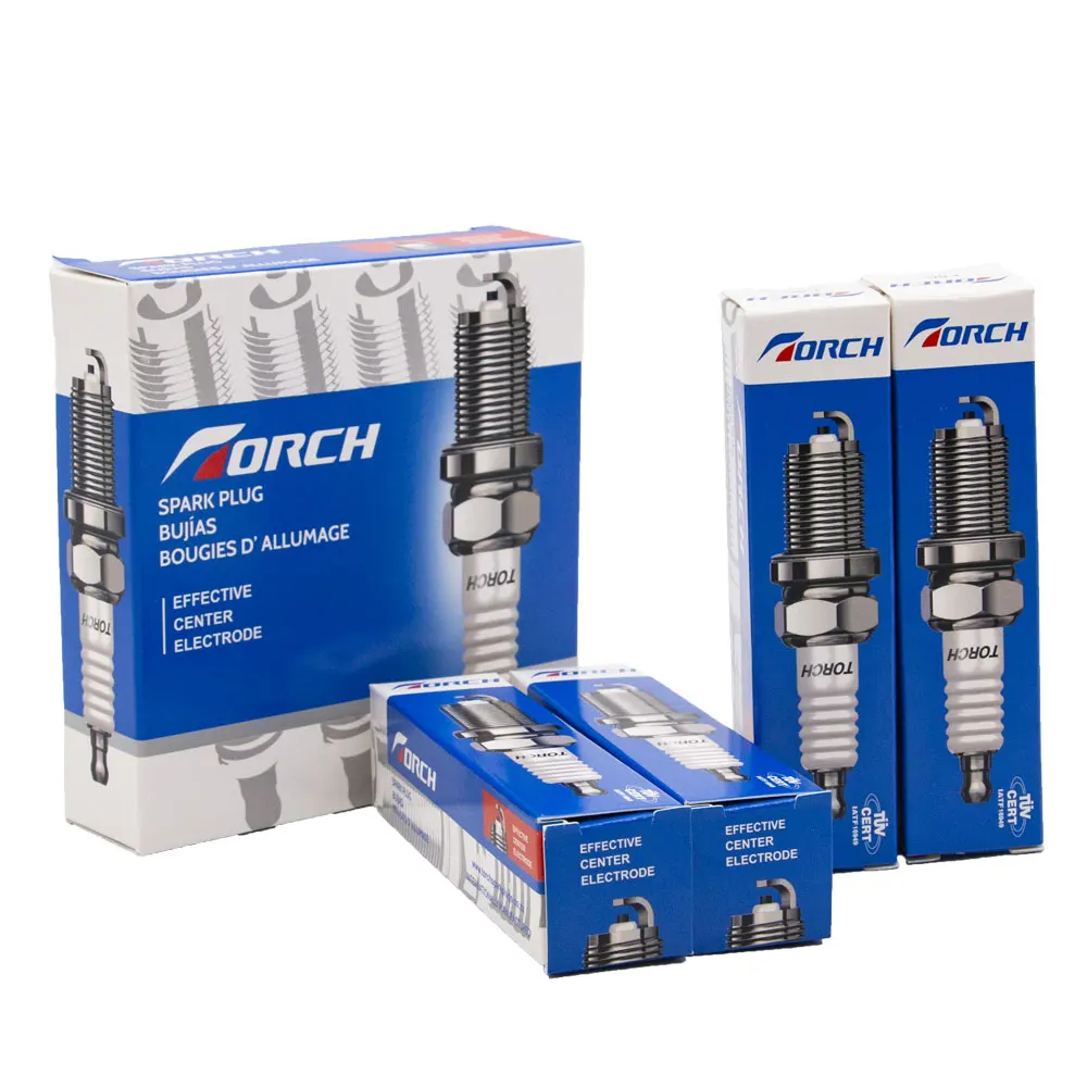 New Torch Spark Plug 131-047 Compatible with Champion N9YC, Candle BP6ES, Torch F6TC