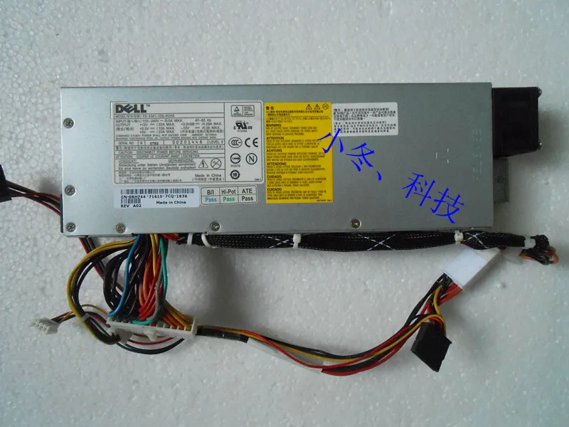 fonte de alimentacao poweredge r200 drive rh744 xh225 01