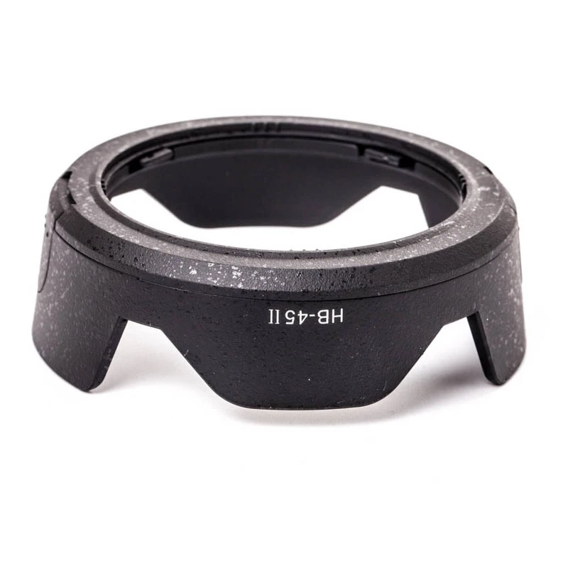البتلة على شكل حربة جبل عدسة هود ، عدسة هود لنيكون AF-S 18-55mmf ، 3.5 إلى 5.6G DX ، HB-45 HB45 II
