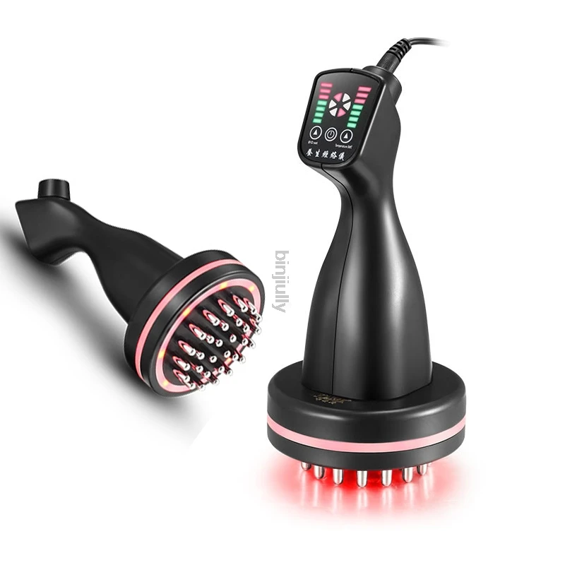 microcurrent Infrared body Detoxification massage Meridian Electronic Warm Brush slim Device Promote Blood Relax