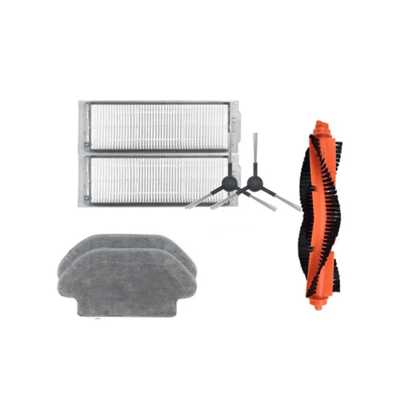 หุ่นยนต์เครื่องดูดฝุ่น HEPA Filter Mop ผ้าแปรงด้านข้างสำหรับ Mi Robot Vacuum-Mop P หุ่นยนต์เครื่องดูดฝุ่นอุปกรณ์เสริม