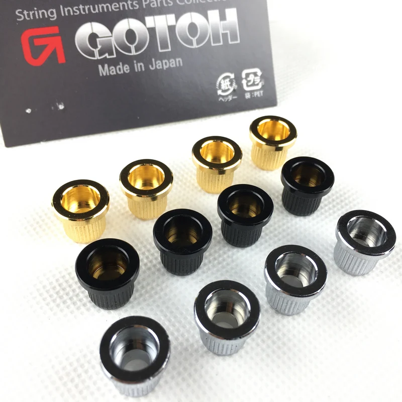 1 Set (4Pcs) GOTOH Through Body String Ferrules / String Bushings For Electric Bass  MADE IN JAPAN TLB-2